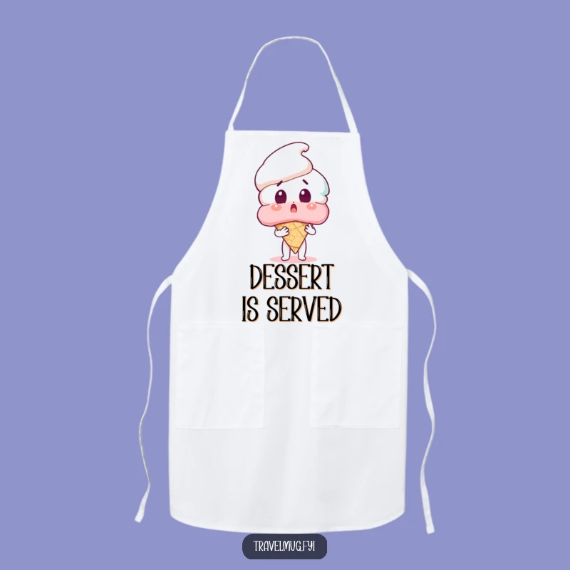 Funny Ice Cream Surprise Apron - Cook and Laugh with This Hilarious Kitchen Accessory!