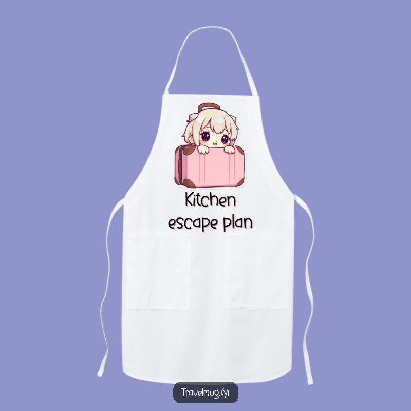 Funny Peeking Chef Apron: Cook Up Adventures, a Culinary Funny Gift