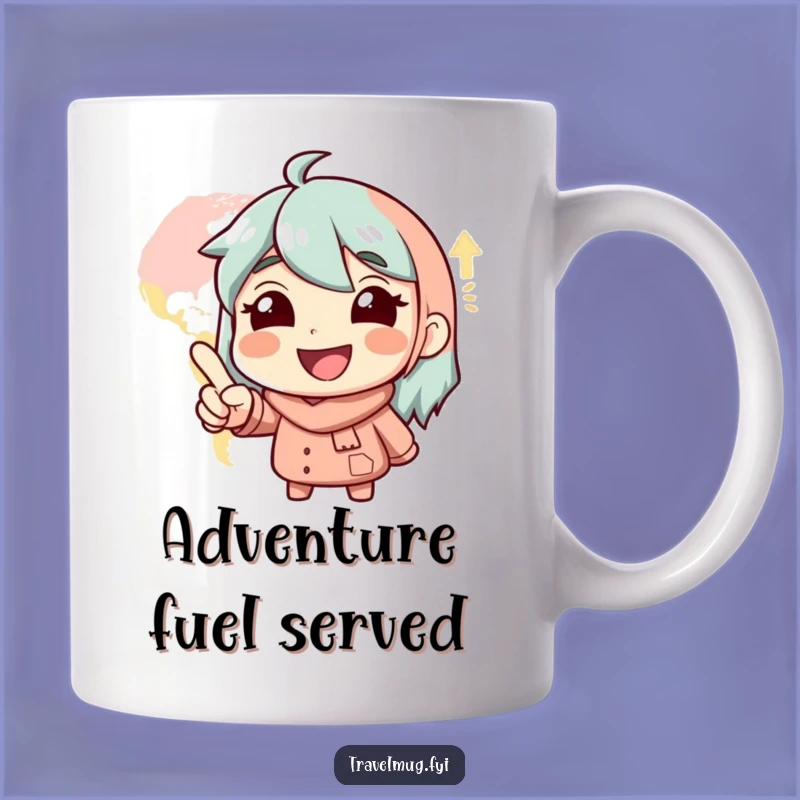 Funny Explorer Mug: Glee Character Points Map - Perfect Funny Gift!