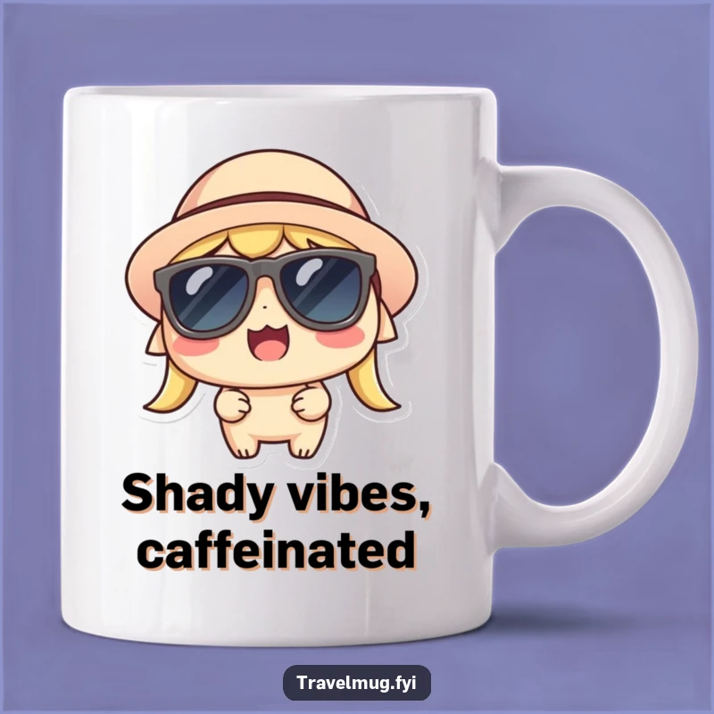 Funny Kawaii Thrill Seeker Mug - Hilarious Cool Character Gift