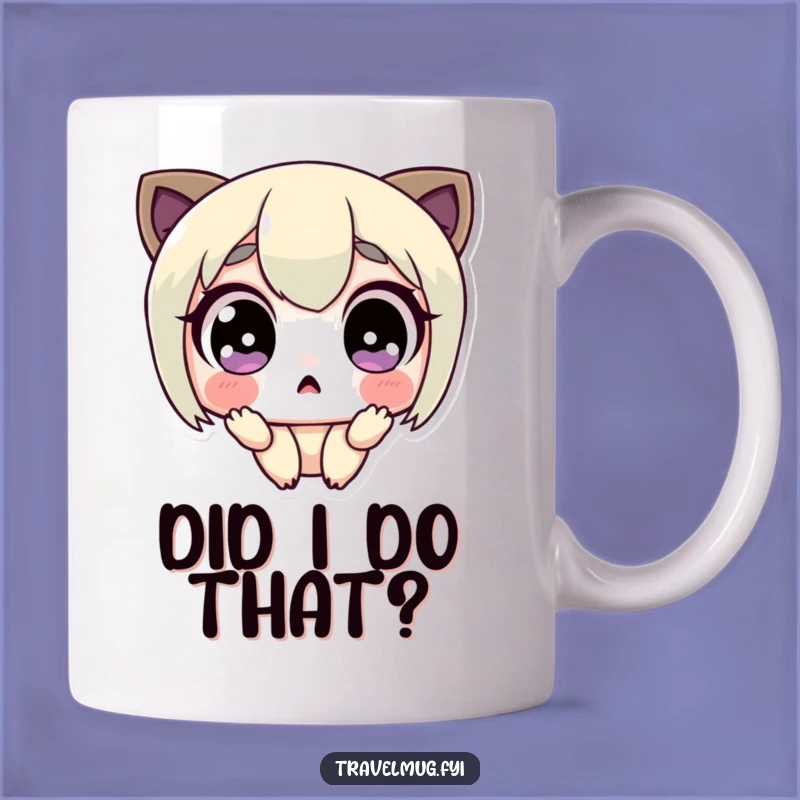 Funny Surprised Character Wide Eyes Mug: The Perfect Funny Gift for Shocked Moments