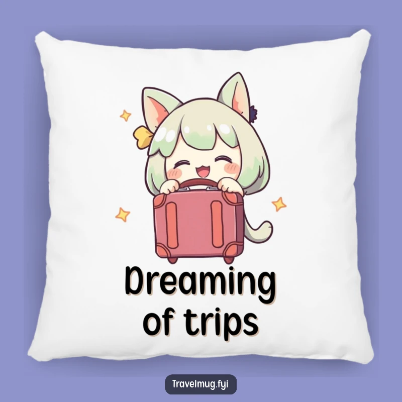 Funny Suitcase Hug Pillow: Comfy & Hilarious Travel Decor