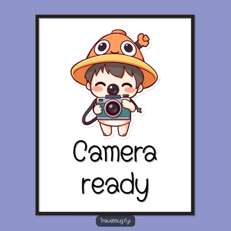 Funny Photo Hat Print: Instant Photography Humor Download