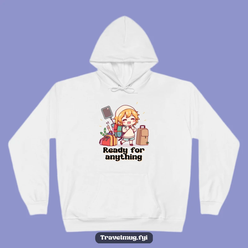 Cozy Funny Packing Hoodie: Comical Items Stuffed, Warm & Hilarious Gift