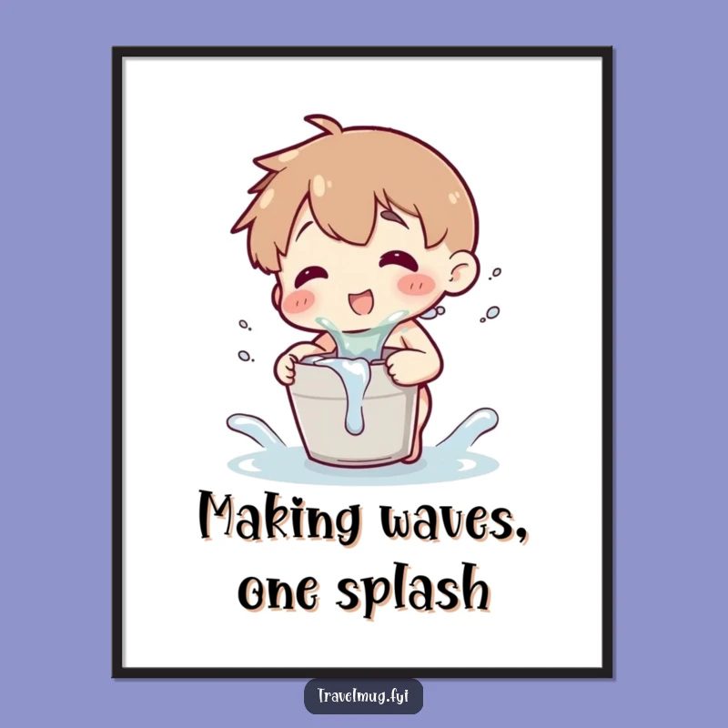 Funny Free Printable Wall Art: Splash of Joyful Fun, Downloadable Decor!