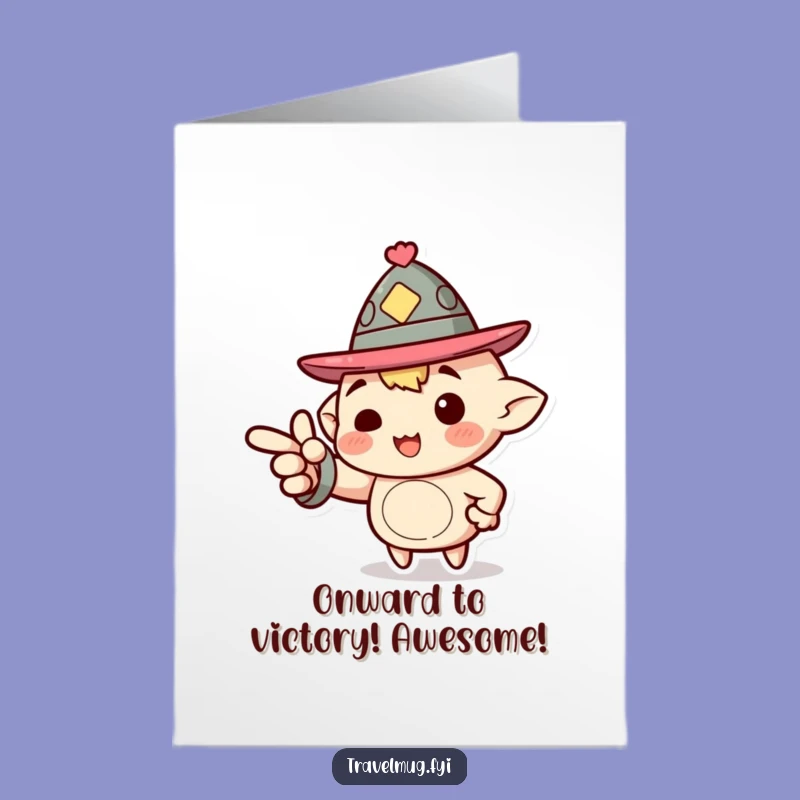 Free Printable Congrats Card: Jaunty Pointer, Perfect Funny Downloadable Gift!