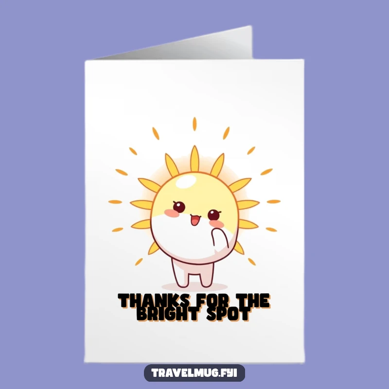 Free Printable Thank You Card: Sunshine Dog Expressing Gratitude - Funny Downloadable Note