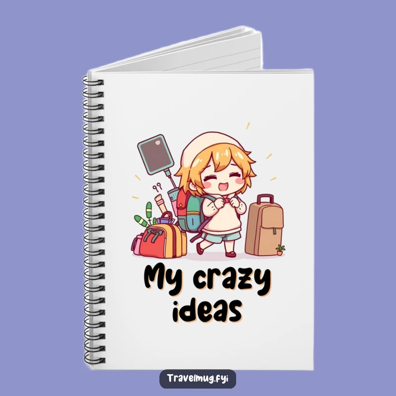 Funny Packing Journal: Comical Items List, Hilarious Notebook Gift