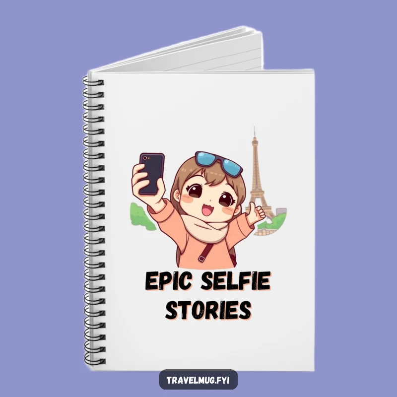 Funny Selfie Notebook a Hilarious Journal for Travel Adventures and Ideas