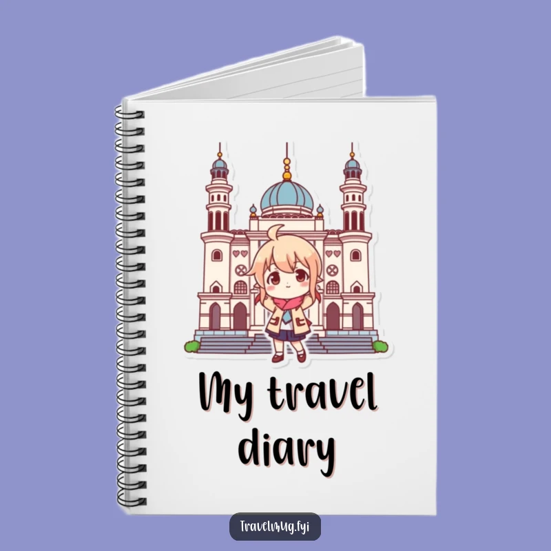 Funny Landmark Posing Character Notebook: Jot Down Adventures & Laughs