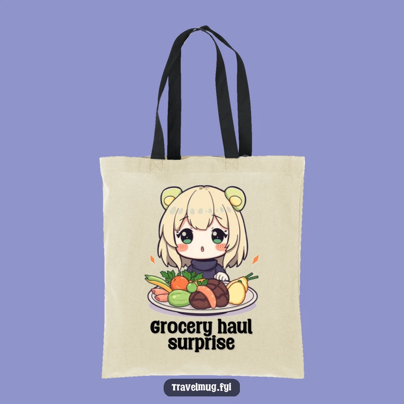 Funny Food Surprise Tote Bag: Carry Your Curiosity, Funny Gift
