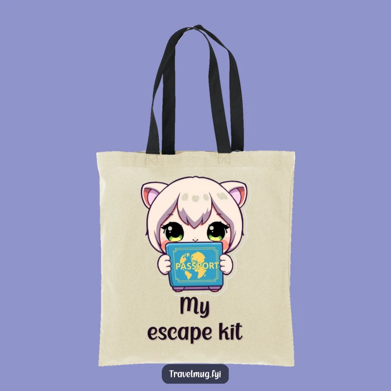 Funny Passport Tote: Travel Dreams - Practical Funny Gift!