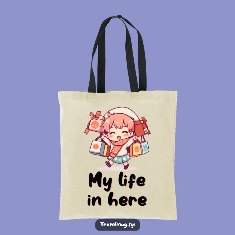 Funny Souvenir Bag Balance Tote Bag - Hilarious Carry-All for Shoppers