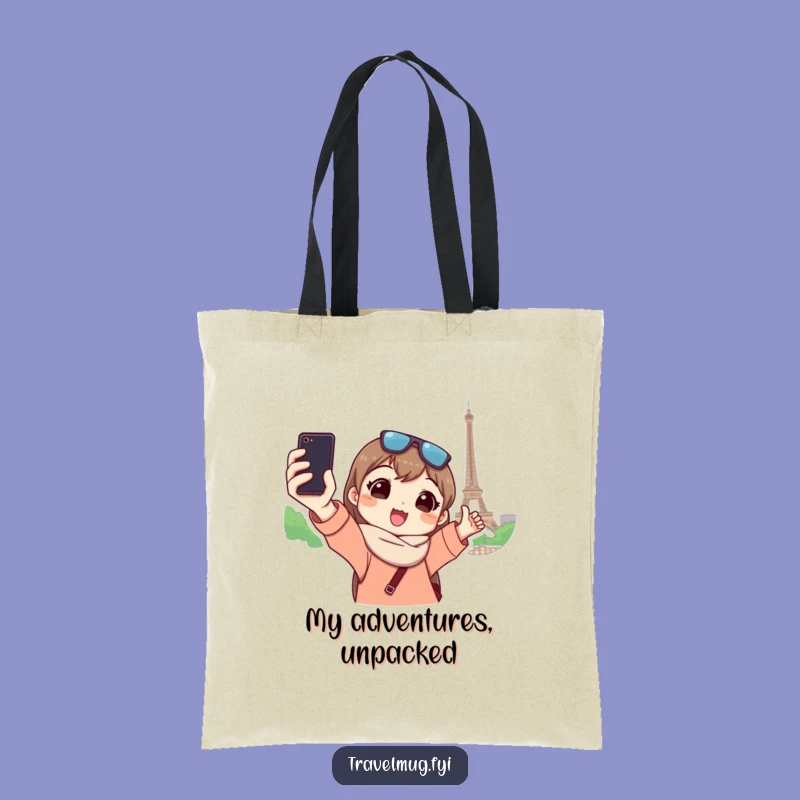 Funny Selfie Tote Bag a Chic and Hilarious Accessory for Travelers